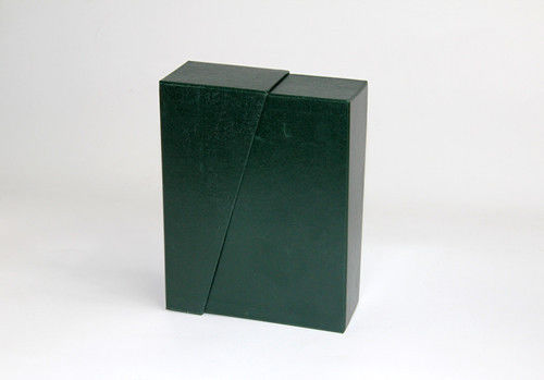 Eco friendly Cardboard Biodegradable Recycled Paper Gift Boxes , Green watch Gift Box