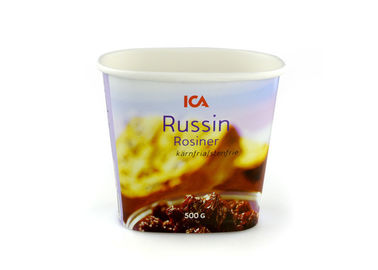 Creative Square Food Grade Paper Cups for Dried Fruits Packaging